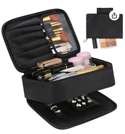 DIMJ Makeup Bag and Jewelry Bag for Women 