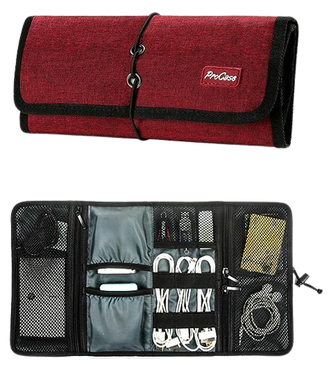 ProCase Travel Gear Organizer Electronics Accessories Bag