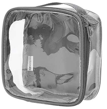 Clear TSA Approved 3-1-1 Travel Toiletry Bag