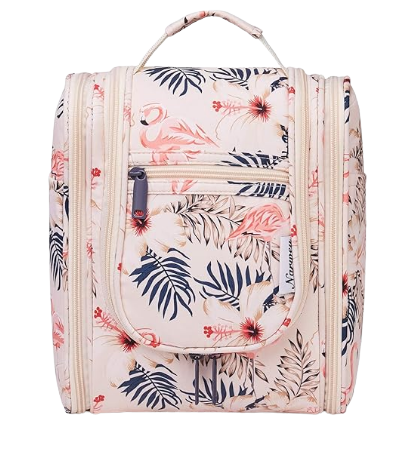 Narwey Hanging Travel Toiletry Bag- Cosmetic Make up Organizer