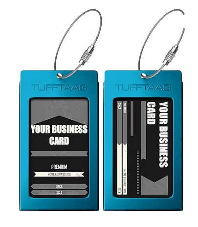 TUFFTAAG Travel ID Bag Tag