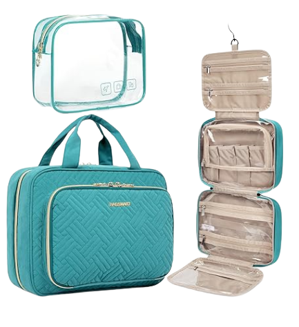 BAGSMART Toiletry Bag Hanging Travel Makeup